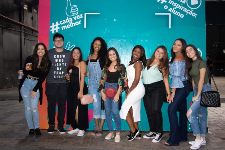 Os calouros da FCM-MG (1º semestre de 2020) dos cursos de Enfermagem, Fisioterapia, Medicina e Psicologia participaram, no dia 7 de março, da Recepção de Calouros, no edifício ao lado do Ambulatório Ciências Médicas, na Av. dos Andradas.