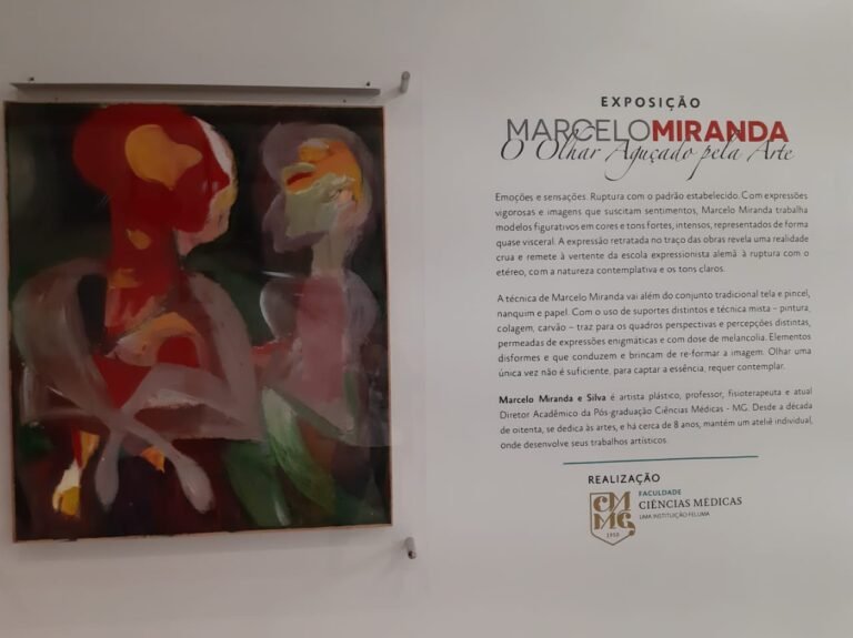 No andar térreo da Faculdade Ciências Médicas o público pode conferir parte do acervo do artista plástico Marcelo Miranda. Para surpresa de muitos, o professor Marcelo, como é conhecido na instituição onde trabalha há mais de 30 anos, sendo os últimos como vice-diretor e atualmente como diretor acadêmico da Pós-graduação Ciências Médicas, sempre dividiu a carreira acadêmica com as artes.