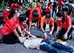 A Faculdade Ciências Médicas de Minas Gerais realizou mais uma vez o Simulado do Trauma 2015. A atividade que envolve alunos de diversos cursos, busca prepara-los para realização correta dos procedimentos essenciais no atendimento a qualquer vítima de trauma, minimizando suas potenciais complicações.