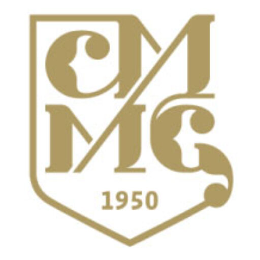 Brasão da Faculdade Ciências Médicas de Minas Gerais, desde 1950 inovando e revolucionando o ensino da saúde