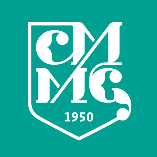 Brasão logo da Faculdade Ciências Médicas de Minas Gerais, desde 1950 sendo referência no ensino da saúde